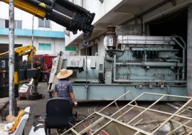 日本三菱發(fā)動機(jī)。1000Kw